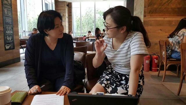 링댄리서치 왕유사장과 함께